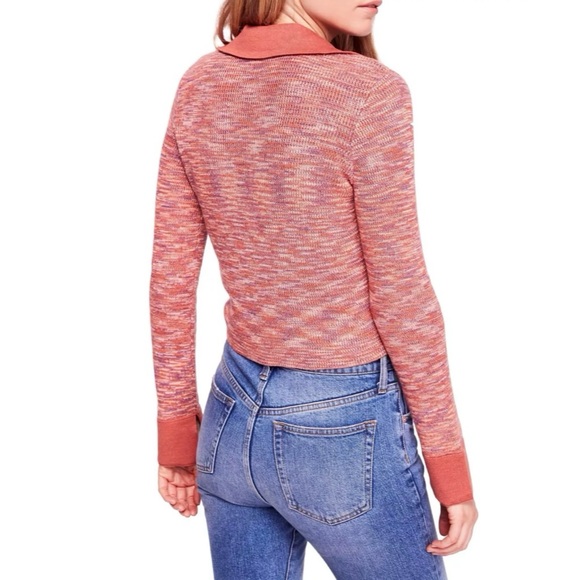 Free People Making Memories Henley Sweater - Terracotta - Picture 8 of 8